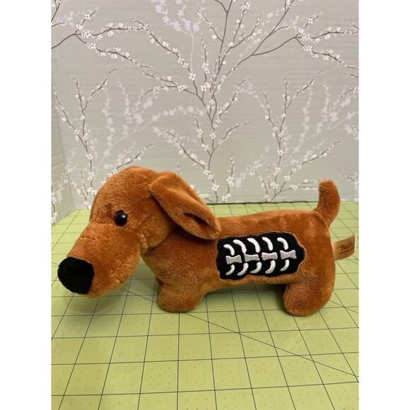 Dan Dee Llama & Dog Stuffed Animal Dachshund Alpaca Plush Skeleton Halloween - Picture 7 of 16